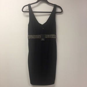🆕{Tart} Little Black Dress with Beads at Front